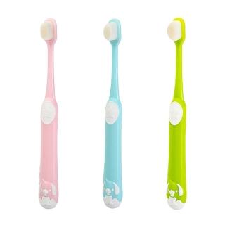 【JoyNa】5入-幼兒牙刷 乳牙牙刷 萬毛軟毛糖果色牙刷(18個月以上適用)
