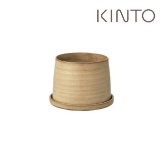 【Kinto】PLANT POT 192 陶瓷花盆11cm-米