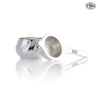 【TWG Tea】茶宴濾茶器 English Tea Strainer with Drip Bowl(螺旋)