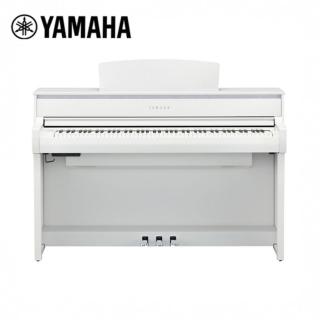 【YAMAHA 山葉】CLP-775 WH 數位電鋼琴 88鍵 典雅白色款(原廠公司貨 商品保固有保障)