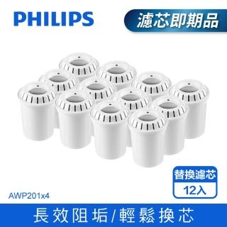 【Philips 飛利浦】AWP201超濾四重過濾濾芯共12入-適用AWP2920/2921(AWP201*4)