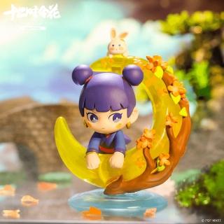 【POPMART 泡泡瑪特】非人哉發呆哪吒12時令花系列公仔盒玩(兩入隨機款)