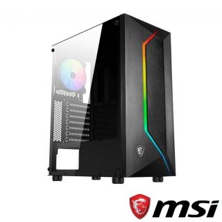 【資安升級組】MSI 微星 MAG VAMPIRIC 100R 電腦機殼(側透)+PC-cillin 趨勢科技 智慧網安管家
