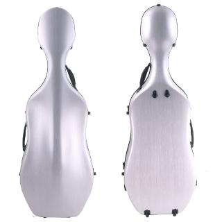 【JYC Music】最新款CV-2000複合材料大提琴盒4/4/銀白刷線~僅重3.81kg 限量