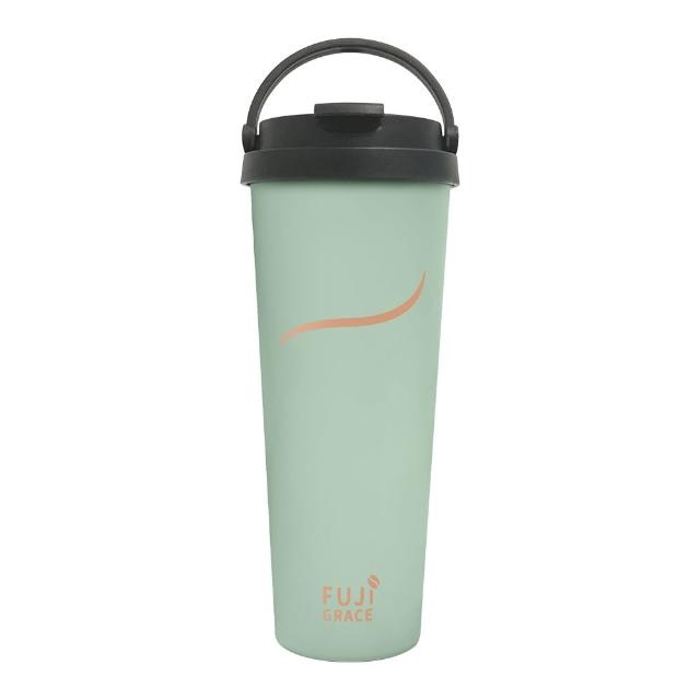 【FUJI-GRACE 日本富士雅麗】買1送1_陶瓷噴層手提保溫杯700ml(FJ-934*2)(保溫瓶)