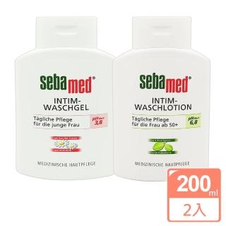 【Seba med】女性私密處護潔露200ml 任選2入組(平輸)