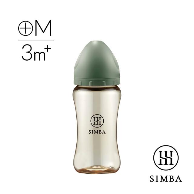 【Simba 小獅王辛巴】蘊蜜鉑金PPSU寬口防脹氣奶瓶270ml(全齡適用/主導式餵奶專用)