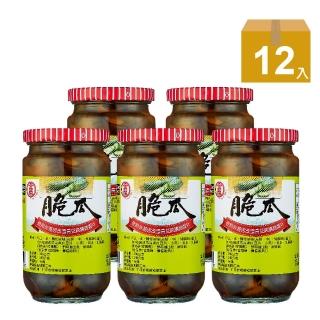 【金蘭食品】金蘭脆瓜396g x12入/箱