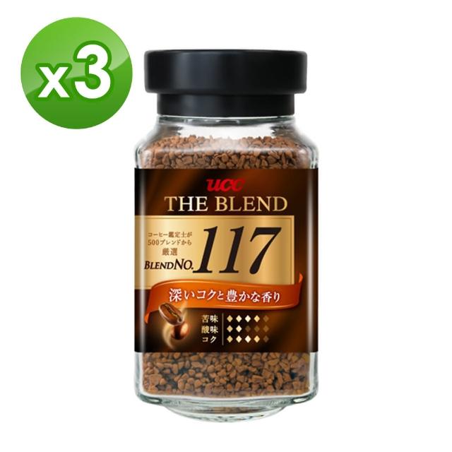 【UCC】117即溶咖啡90g/罐x2組(共6罐)