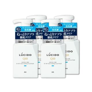 【LUCIDO 倫士度】男士全效泡洗顏150ml*4