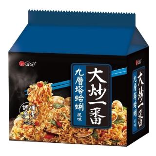 【維力】大炒一番 九層塔蛤蜊風味-85g*4包*6組/箱