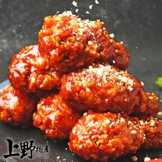 【上野物產】辣味韓式炸雞腿塊 x6包(250g±10%/包 雞塊 炸雞 炸物)