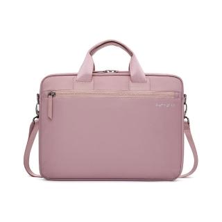 【Samsonite 新秀麗】DENDI-ICT BP5*002-13/14吋筆電手提/側揹包-櫻花粉(電腦包)