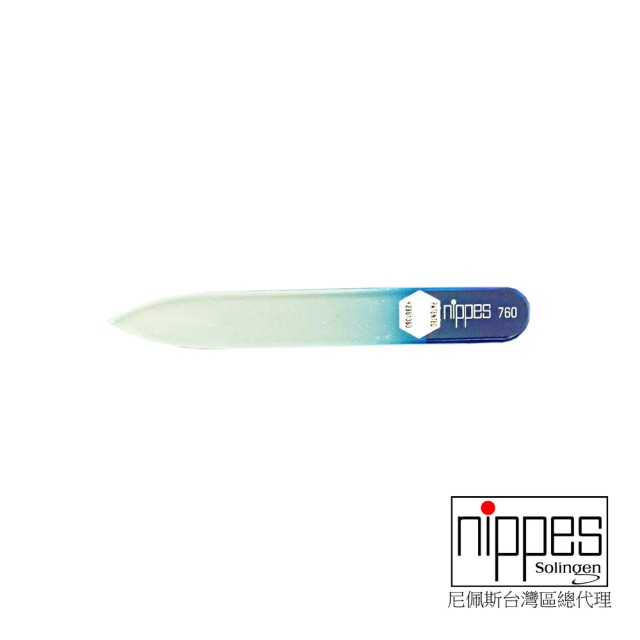 【Nippes Solingen 尼佩斯索林根】nippes德國極緻鋼化隨身輕巧水晶玻璃磨棒