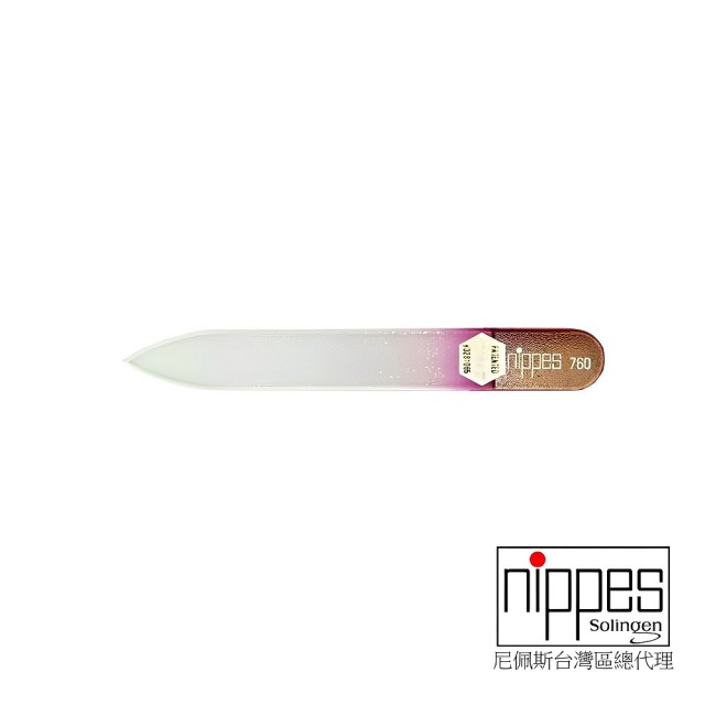【Nippes Solingen 尼佩斯索林根】nippes德國極緻鋼化隨身輕巧水晶玻璃磨棒