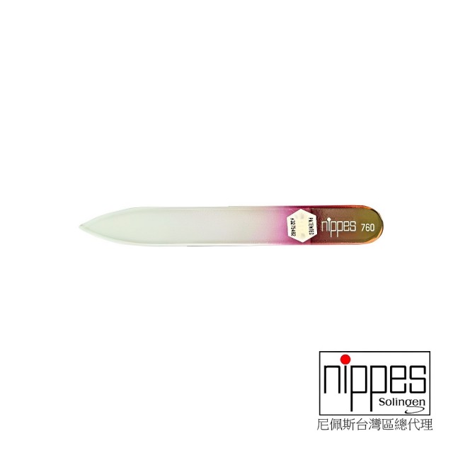 【Nippes Solingen 尼佩斯索林根】nippes德國極緻鋼化隨身輕巧水晶玻璃磨棒