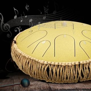 【Hluru】魯儒空靈鼓 Hluru 高端鼓 天鼓 13吋15音D調-鎏金鑽(空靈鼓 Hluru)