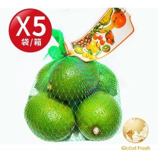 【Global Fresh-盛花園】酸甜滋味屏東有籽檸檬(600g/袋 5袋/箱)