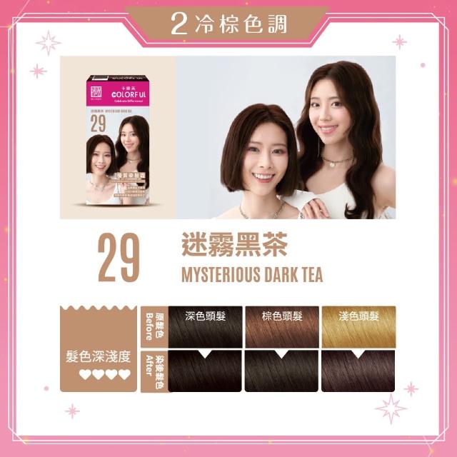 【美吾髮】卡樂芙全新升級優質染髮霜(多色任選/乳霜染/彩染)