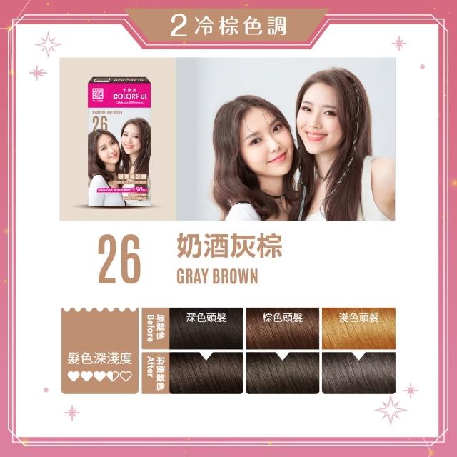 【美吾髮】卡樂芙全新升級優質染髮霜(多色任選/乳霜染/彩染)