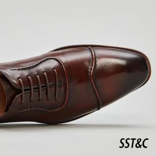 【SST&C 季中折扣】深咖啡色經典牛津鞋1312105005
