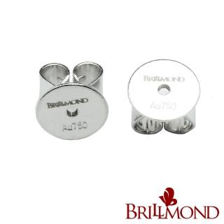 【BRILLMOND】18K白金耳束(5MM)