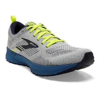 【BROOKS】男 慢跑鞋 動能加碼象限 REVEL 5 水磨石限定款(1103741D093)