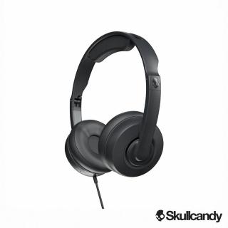【Skullcandy 美國潮牌】Cassette Junior耳罩式有線耳機-黑色(238)