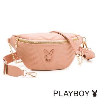 【PLAYBOY】腰包可單肩 Naughty Girl系列(粉膚色)