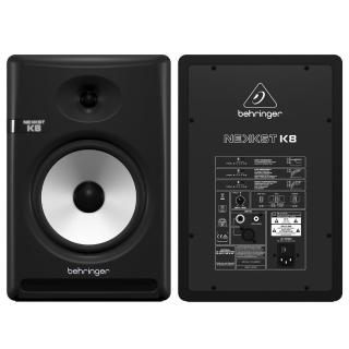 【BEHRINGER】K8錄音室監聽喇叭-超線性150瓦/8英寸高密度複合外殼/原廠公司貨