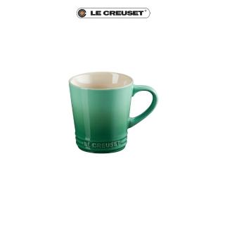 【Le Creuset】瓷器V馬克杯(迷迭香綠)