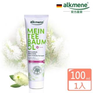 【德國alkmene歐珂蔓】天然茶樹精油抗菌牙膏100ml(效期2023/12/31)