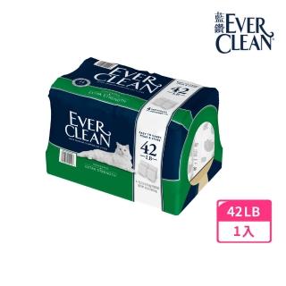 【EverClean 藍鑽】強效低敏結塊貓砂 42磅(LB)-礦砂