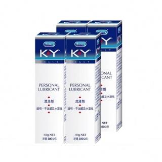 【Durex杜蕾斯】KY潤滑劑(100g-4入)