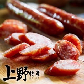 【上野物產 中秋烤肉】優質美味香腸圓切片 x12包(200g±10%/包 烤肉  烤肉組 燒肉)