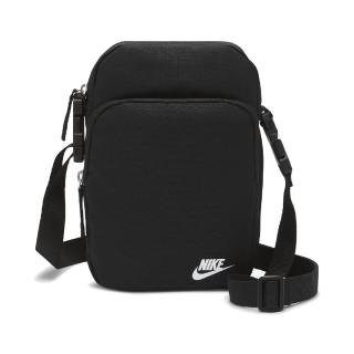 【NIKE 耐吉】斜背包 Heritage Crossbody Bag 小包 外出 輕便 手機包 穿搭 黑 白(DB0456-010)