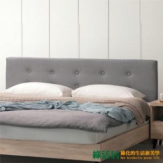 【綠活居】蓋拉  現代5尺雙人貓抓皮革床頭片(不含床底＋不含床墊)