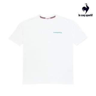 【LE COQ SPORTIF 公雞】短袖T恤 中性-白-LON2380890