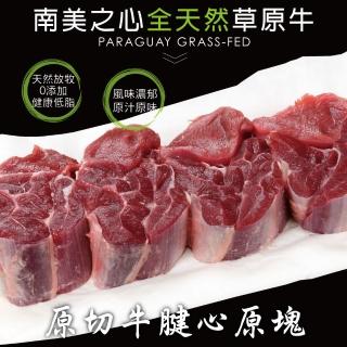 【豪鮮牛肉】草飼之心全天然牛腱切塊6包(500g+-10%/包)