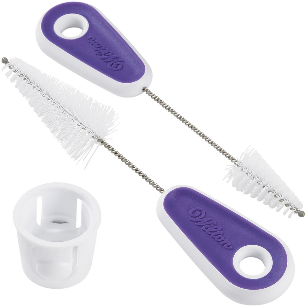 【Wilton】擠花袋切割器+清潔刷