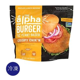 【Alpha】美國 香酥雞肉風味排255g(植物蛋白製品 五辛素 素食雞排)