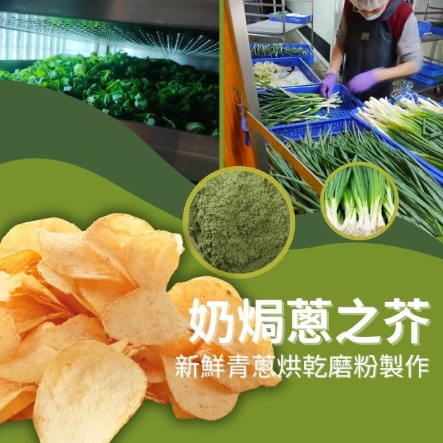 【煌輝X我是馬克】100％台灣媽媽手工洋芋片(一年一產。台灣限定)