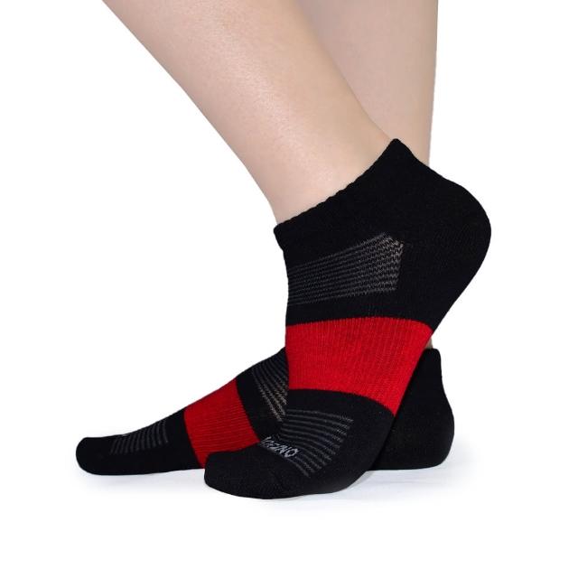 【MORINO】7雙組_MIT抗菌消臭寬條足弓透氣船型襪-M22-24CM(女襪 運動襪 船型襪)