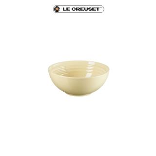 【Le Creuset】瓷器早餐穀片碗16cm(奶油黃)