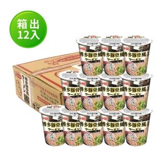 【Acecook逸品】日式杯麵-博多豚骨風味74gX12入(箱出)