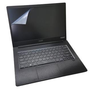 【Ezstick】ACER TravelMate TMX514-51 靜電式筆電 螢幕貼(可選鏡面或霧面)