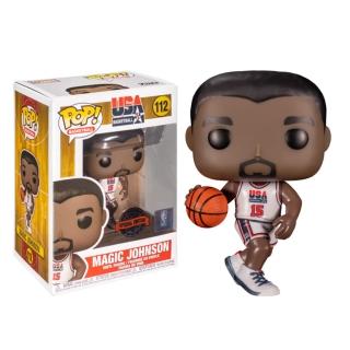 【FUNKO】POP NBA 魔術強森 1992 白色USA制服(代理版)