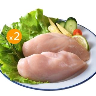 【卜蜂】急凍生鮮 去皮清雞胸肉 真空6連包x2組_momo美味標章認證(2.7kg/組_團購美食.居家料理.雙11)