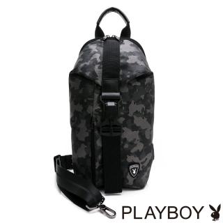 【PLAYBOY】單肩背包 Set off系列(迷彩)