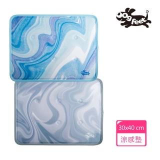 【CatFeet】寵物涼感降溫墊PLUS 40*60cm 《大理石灰｜炫彩粉》(寵物涼墊 寵物涼感墊 寵物冰墊 寵物散熱墊)
